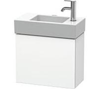 L-Cube Duravit vasque LC6246R1818 48x24x40cm, suspendu, porte à droite, blanc mat