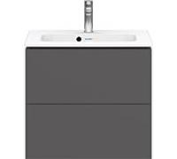 Duravit Vasque L-Cube LC625604949 62 x 39, 2000 cm, graphite mat, 2 tiroirs, suspendu