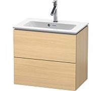 L-Cube Duravit vasque LC625607171 62 x 39, 2000 cm, chêne méditerranéen, 2 tiroirs, suspendu