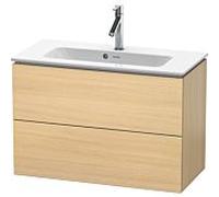 L-Cube Duravit vasque LC625707171 82 x 39, 2000 cm, chêne méditerranéen, 2 tiroirs, suspendu