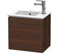 L-Cube Duravit vasque LC6272L6969 42x29,4x40cm, suspendu, porte à gauche, noyer brossé