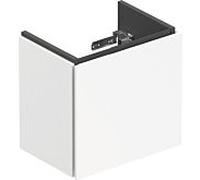 L-Cube Duravit vasque LC6272R1818 42x29,4x40cm, suspendu, porte à droite, blanc mat