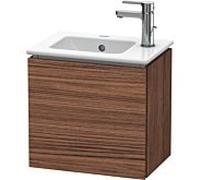 L-Cube Duravit vasque LC6272R2121 42x29,4x40cm, suspendu, porte à droite, noyer foncé