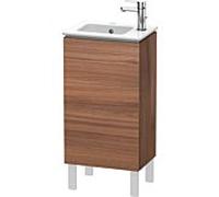 L-Cube Duravit vasque LC6273L7979 42x29,4x70,4cm, debout, porte à gauche, noyer naturel