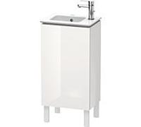 L-Cube Duravit vasque LC6273L8585 42x29,4x70,4cm, debout, porte à gauche, blanc brillant