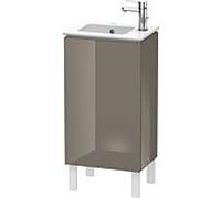 L-Cube Duravit vasque LC6273L8989 42x29,4x70,4cm, debout, porte à gauche, gris flanelle brillant