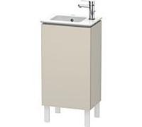 L-Cube Duravit vasque LC6273L9191 42x29,4x70,4cm, debout, porte à gauche, taupe mat