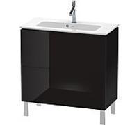 Duravit Vasque L-Cube LC667404040 82 x 39 cm Noir brillant