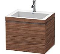L-Cube Duravit vasque LC6926O2121 60 x48 cm, 2000 , noyer foncé, 2 tiroirs