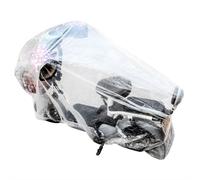 L - Cubierta De La Motocicleta Desechables Protector Transparente Cubre Toda La Temporada Al Aire Libre Impermeable De La Bici Del Scooter De Lluvia A Prueba De Polvo Cubre - Blanc