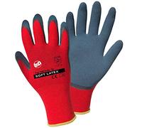 L+D Griffy Soft Latex 14910-8 Gants de travail en polyester Taille (gants) : 8 EN 388:2016 CAT II