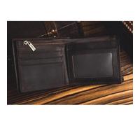 L Deck Switch Wallet Magic Tricks L Wallet Poke Switch Load Card Magic Purse Close Up Illusions Gimmicks Props for Magiciens, marron