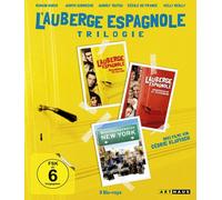 L'-DIE TRILOGIE AUBERGE ESPAGNOLE - DURIS,ROMAIN/TAUTOU,AUDREY 3 BLU-RAY NEUF