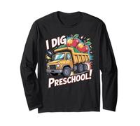 l Dig Preschool Dump Truck First Day of School Manche Longue