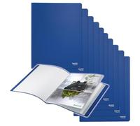 L:Display Book Recycle 40Pock A4 PP blue