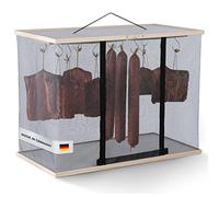 L.E.W. Trockner L.E.W. Armoire de Maturation pour viandes et saucisses, Poissons et bœuf séché | Armoire de séchage | Idéal pour Faire Vos Propres saucisses (Modèle 2/71 x 35 x 50 cm)