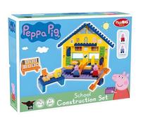L Ecole de Peppa Pig Avec La Figurine Peppa Et Georges - Coffret De 87 Pieces - Jeu De Construction