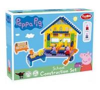 L Ecole De Peppa Pig Avec La Figurine Peppa Et Georges - Coffret De 87 Pieces - Jeu De Construction
