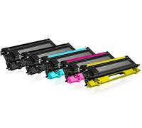 L’emballage multiple compatible avec le Brother TN-325 contient une cartouche de toner 5x