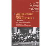 L’ennemi principal est dans notre propre pays - Collectif - Les Bons Caracteres - broché - Essai