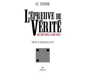 L’éPREUVE DE VéRITé - Ali Benziane - Fiat-Lux - broché - Essai