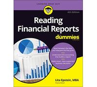 L Epstein - Reading Financial Reports For Dummies 4th Edition - Paper - E245z