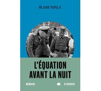 L' équation avant la nuit - Blaise Ndala - Mémoire d'encrier - ebook (ePub) - Livre