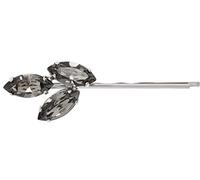 L. Erickson Epingle à cheveux triple cristal - Diamant noir/argenté