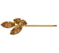 L. Erickson Pin's à cheveux triple cristal, topaze du Colorado/doré