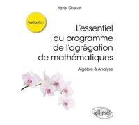 L?Essentiel Du Programme De L?Agrégation De Mathématiques - Algèbre & Analyse
