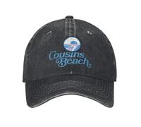 L’été où Je suis devenu De Jolies Casquettes de Baseball Denim Vieilli Cousins délavés Casquette Snapback de Plage Entraînements en Plein air Chapeaux à Ajustement réglable