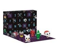 Funko Pocket Pop! Countdown Calendar: The Nightmare Before Christmas - TNBC- Calendrier de L'avent - 13 Jours de Surprises - Boîte Mystère