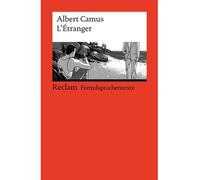 L' etranger - Albert Camus - Reclam Philipp - Poche - Livre