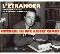L etranger lu par albert camus en 1954 CD audio - Albert Camus - Frémeaux & Associés - Texte lu (CD) - Textes lus CD