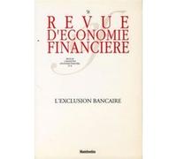 Revue D'économie Financière N° 58 - L'exclusion Bancaire