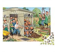 L' Explosion du Jardin communautaire Puzzle en Bois Imperméable DIY Puzzles De 1000 Pièces pour Adultes Impossible Jeux De Stimulants