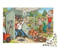 L' Explosion du Jardin communautaire Puzzle en Bois Imperméable Puzzles De 1000 Pièces pour Adultes Coloré Jeux De Stimulants