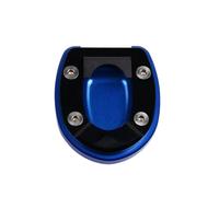 L’extension Plaque Béquille D'extension Latérale Moto Agrandir Plaque Support Coussin Pied De Pour Pour GTS 250 300 2013-2024(Blue)