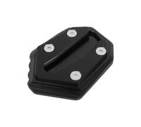 L’extension Plaque Plaque D'extension Béquille Pour W800 W 800 2019 2020 2021 2022, D'agrandissement Moto Aluminium CNC, Coussinet(Black)