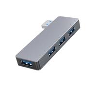 L ' Extension USB3.0 à 4 Ports Permet Une Rapide et Le Partage de données Entre Ordinateurs, imprimantes, périphériques de Stockage, hubs USB en Aluminium