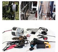 L-faster 250W ÉLECTRIQUE Brosse Moteur pour VÉLO ÉLECTRIQUE ACCÉLÉRATEUR avec Interrupteur CLÉ ET Tension DE Batterie Simple Moteur KIT pour E-Bike Bricolage (36V 250W)