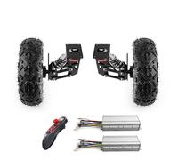 L-faster 2WD 10 Pouces Roue Tout-Terrain Véhicule Mini kit de Conversion de Moteur de voiturette de Golf électrique avec ESC Petit (48V 350W)