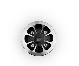 L-faster 4 Pouces Clé Fente Jante Alliage Moyeu 17mm Diamètre De L’Arbre pour 9 Pouces 10 Pouces Électrique Fauteuil Roulant Chariot Scooter Roue Pneu