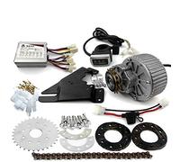 L-faster 450W Le Plus récent kit de Conversion de vélo électrique à Gauche Peut correspondre à la Plupart de l'utilisation Commune de vélo Spoke Sprocket Chain Drive for City Bike (36V Thumb Kit)