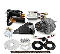 L-faster 450W Le Plus récent kit de Conversion de vélo électrique à Gauche Peut correspondre à la Plupart de l'utilisation Commune de vélo Spoke Sprocket Chain Drive for City Bike (24V Twist Kit)