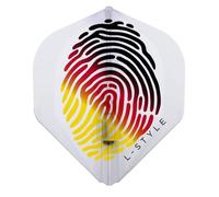 L-Flights Signature Ailettes Champagne Flechettes L1EZ Standard Gabriel Clemens v4 typea Clear White
