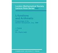 L-Functions and Arithmetic, London Mathematical Society Lecture Note Series J. Coates (Auteur)
