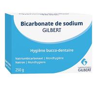 L.GILBERT Bicarbonate de Sodium Pur pour Hygiène Bucco-Dentaire - Format 250g en Boîte - Poudre Blancheur et Protection de l'Émail - Lot de 4