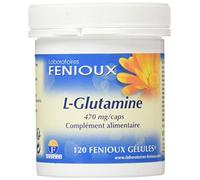L-GLUTAMINA 120cap. - à prendre régulièrement selon la dose conseillée, complément alimentaire sous forme de gélules, boîte de 120 gélules et facilite la prise en charge de votre bien-être au quotidie