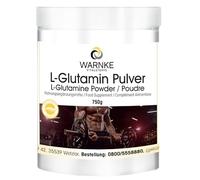 L-Glutamine en poudre - 750g - acide aminé protéinogène - 100% pur sans additifs - hautement dosé et végétalien | Warnke Vitalstoffe - Qualité des pharmacies allemandes